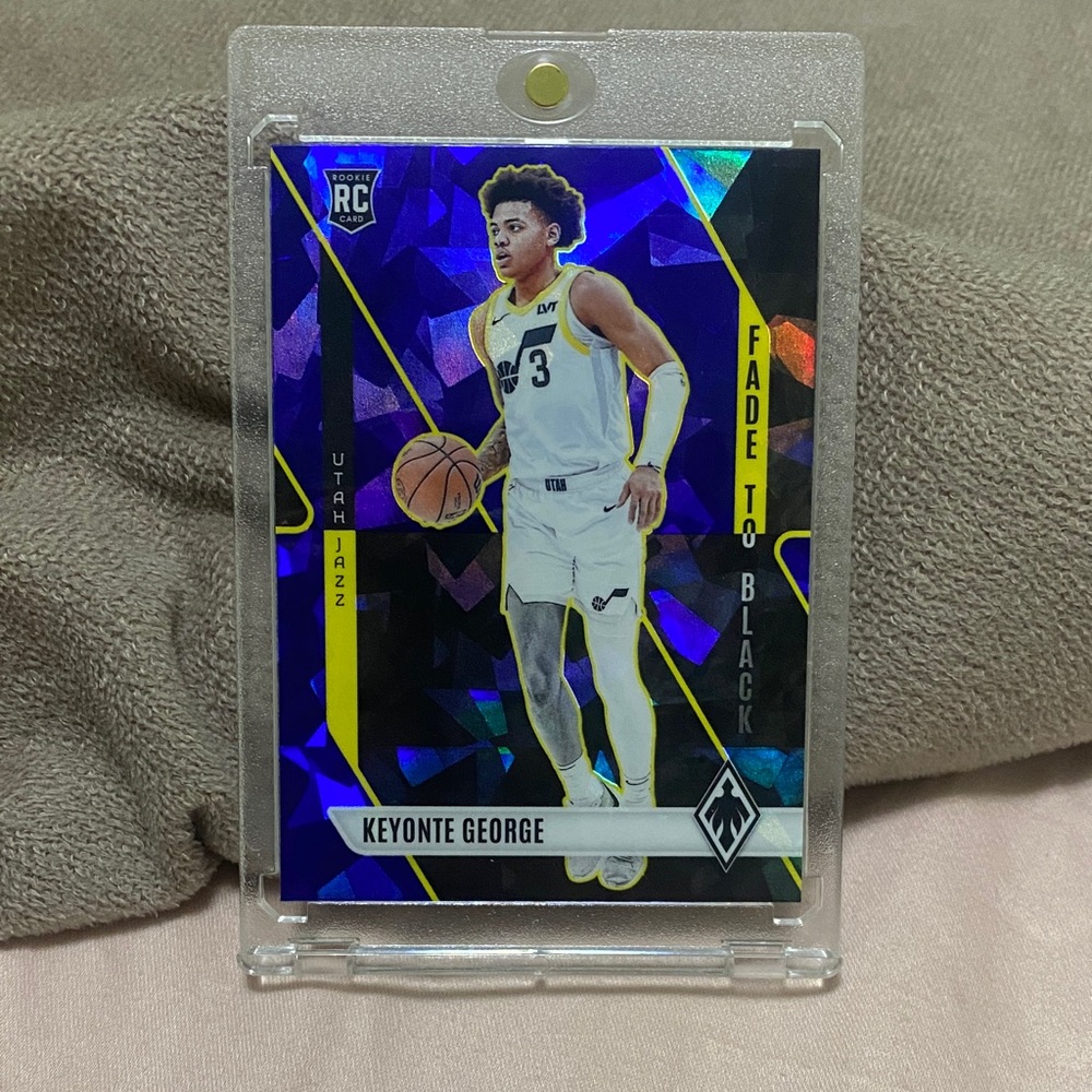 Keyonte George Phoenix Fade To Black Blue Ice Rookie!!!